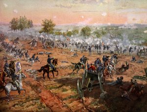 La bataille de Gettysburg, du 1er au 3 juillet 1863